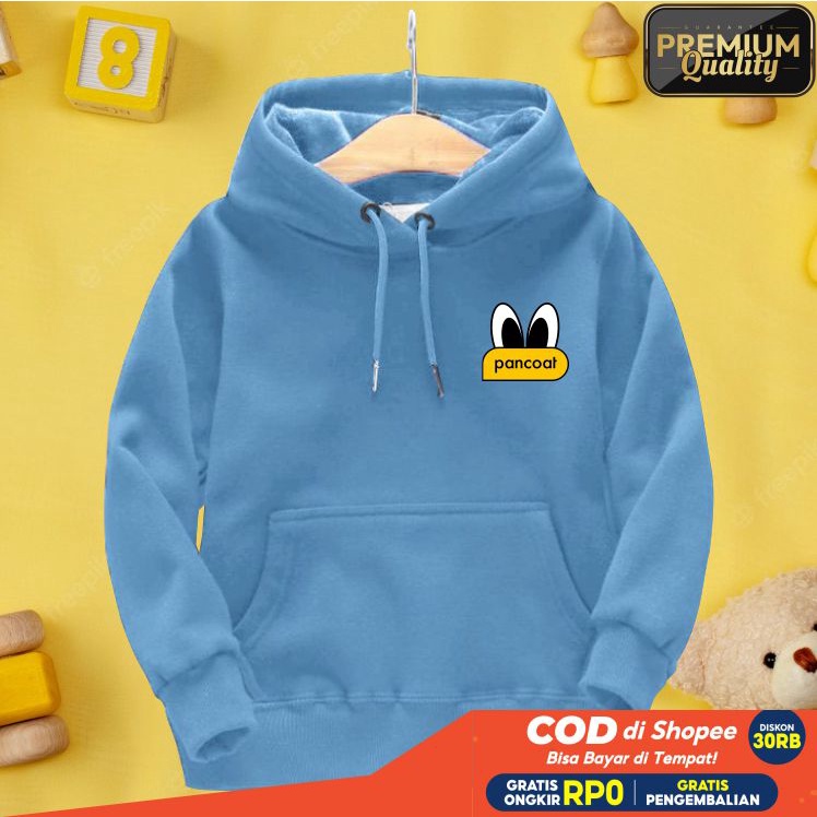 Sweater Hoodie Anak Laki-laki/Perempuan Usia 4-10 Tahun Hoodie Anak Bahan Tebal Premium