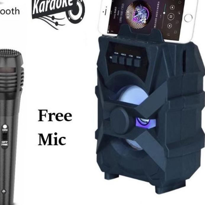 ✻ COD SPEAKER BLUETOOTH KARAOKE HF S288/XTM-5009 BONUS MIC KABEL/SPEAKER KARAOKE MINI/SPEAKER MURAH/