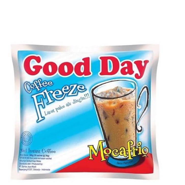 

✨Terbaru✨ Good Day Coffee Freeze Mocafrio 10 x 30 gr buruan