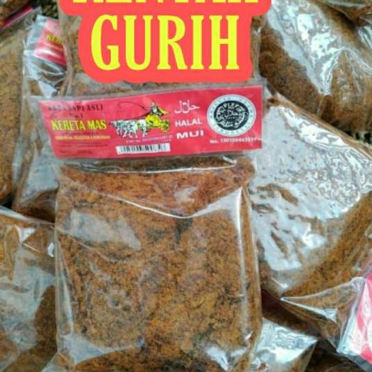 

◌ ABON SAPI ASLI KERETA MAS GURIH RENYAH KHAS SOLO ✸