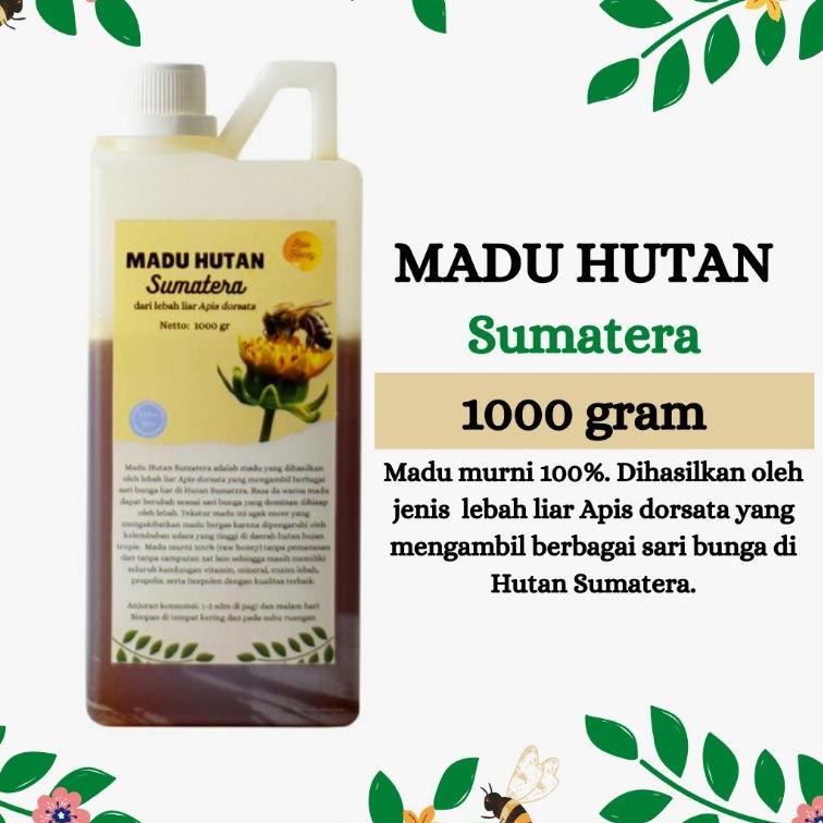 

❈ Hutan Asli Murni Raw Honey 1000 Gram ☁
