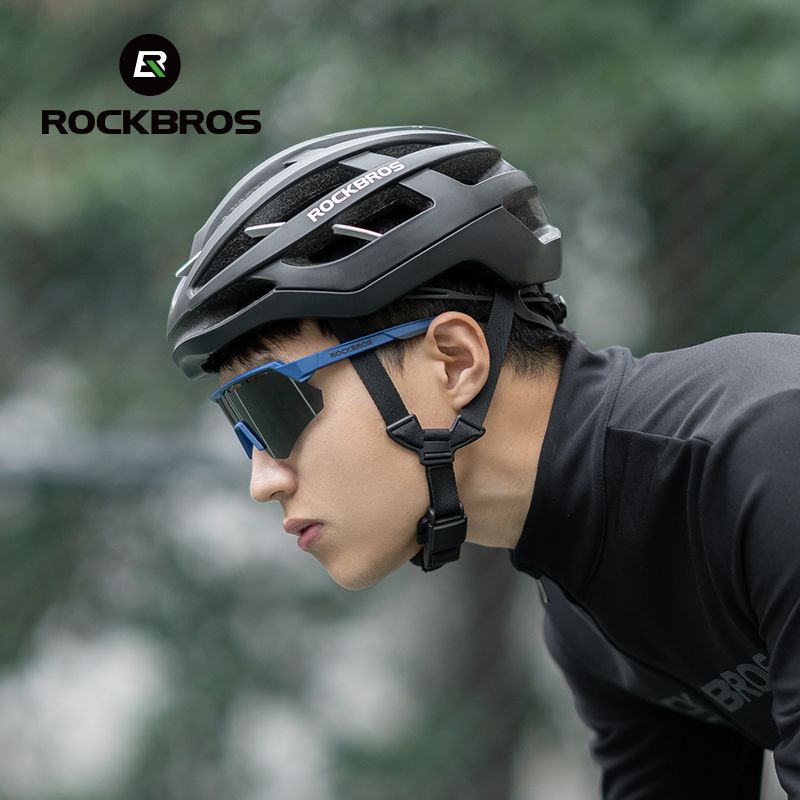 Kacamata Gowes Sepeda Rockbros SP246-1 Kaca Mata Olahraga 4 Lensa Sunglasses Photochromic Polarized Anti UV