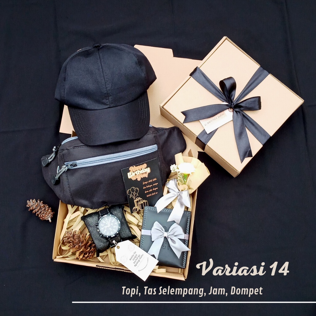 Hampers Kado Ulang Tahun Cowok (Part 2) Aesthetic Buat Pacar