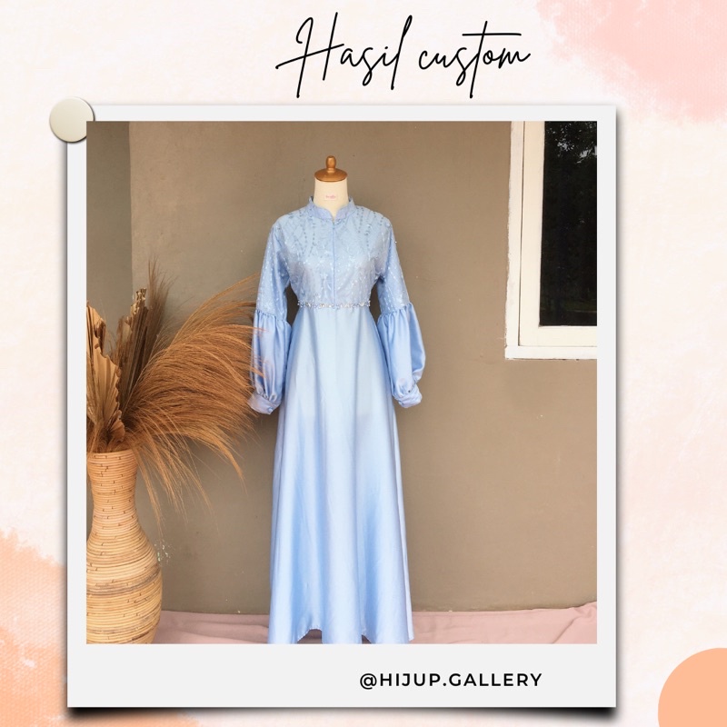 JASA JAHIT DRESS (CUSTOM) WISUDA//BRIDESMAID// KONDANGAN