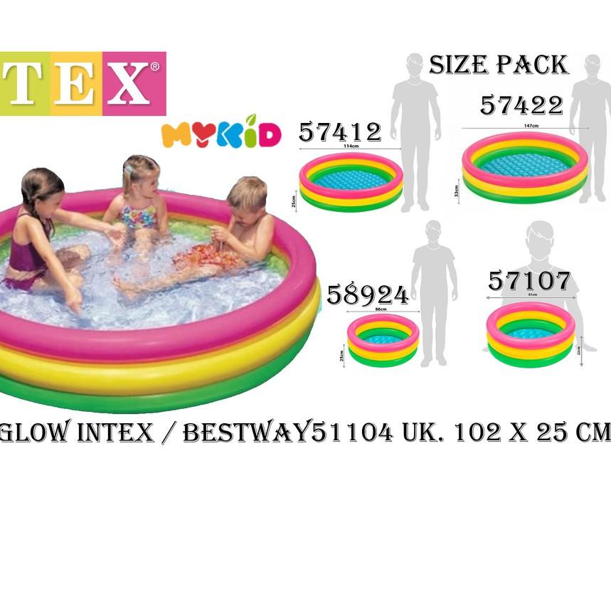 ☚ Kolam Anak Intex / Kolam Karet Intex /Kolam Renang intex ℮