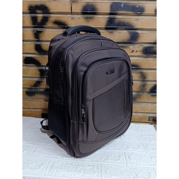 Tas Ransel Pria Polo Me / Tas Kerja / Tas Ransel Laptop Original / Tas Punggung