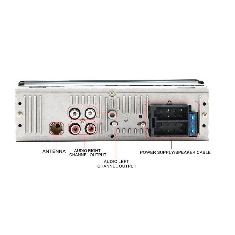 Mukava Tape Audio Mobil Bluetooth Version Multifungsi Bluetooth USB MP3 FM Radio JSD- VC10