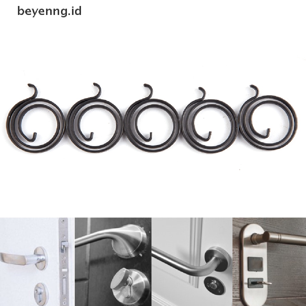 Beyen 5Pcs Ganti Spring Door Knob Handle Grendel Perbaikan Coil Internal Torsi Spring ID