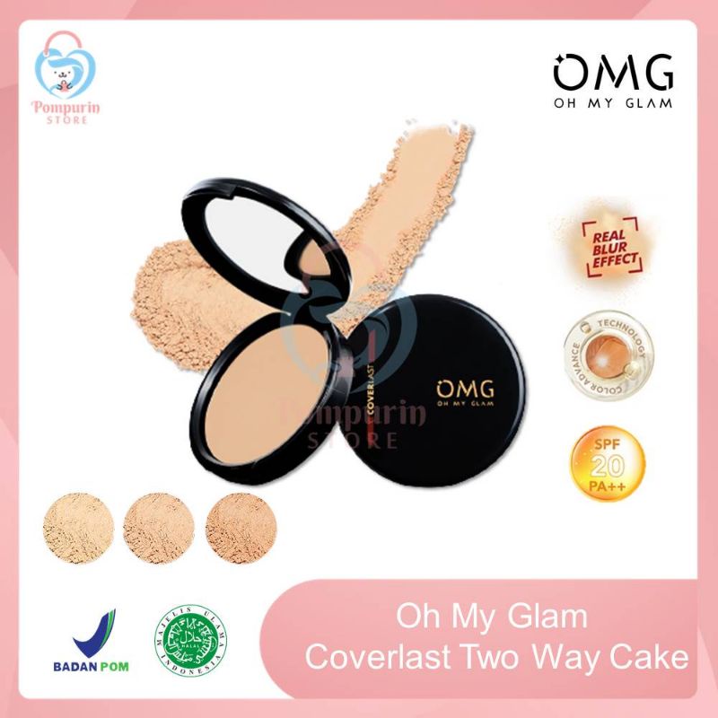 OMG Oh My Glam Coverlast Two Way Cake