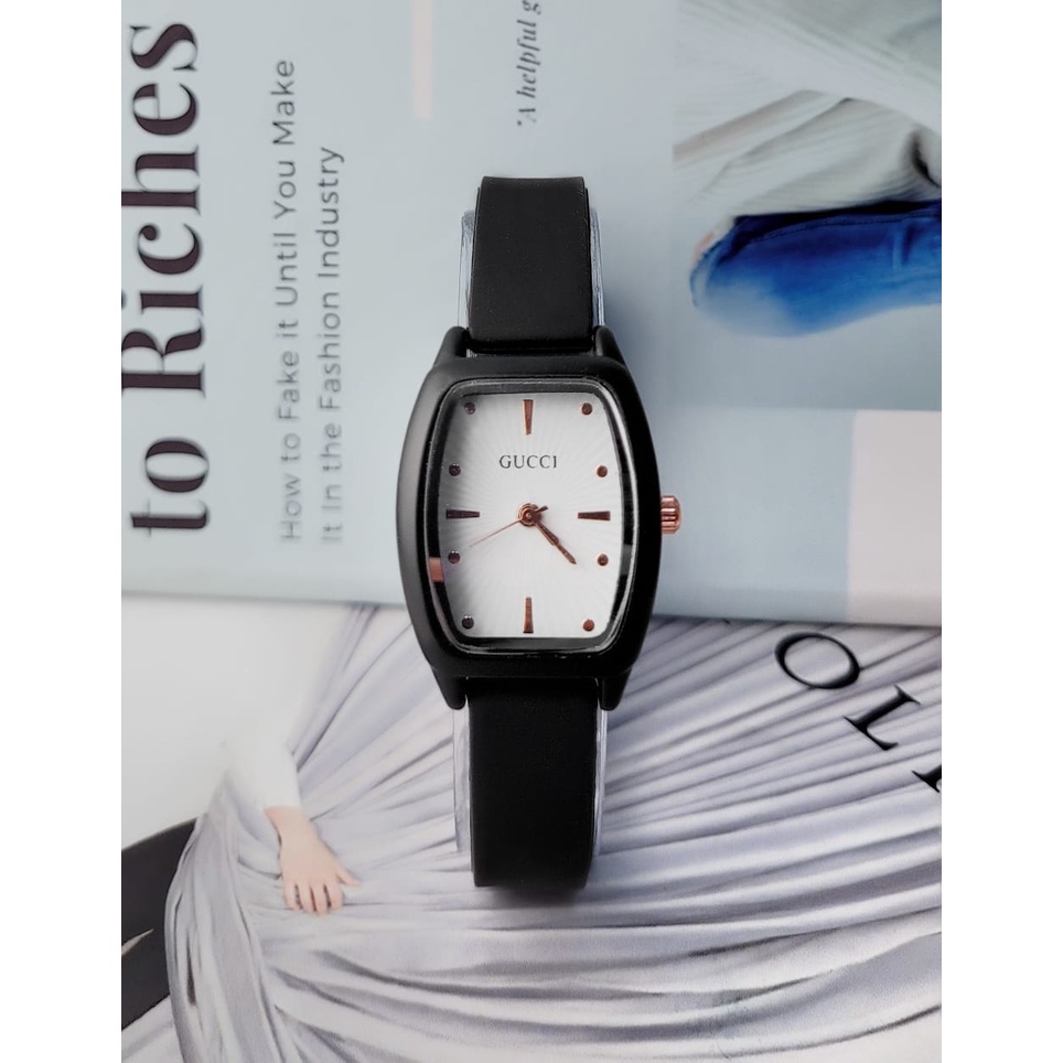 PA Jam Tangan Quartz Strap PU Analog Casual Gaya Retro Wanita &amp; Pria Ulzzang Watch Korean Fashion RM075