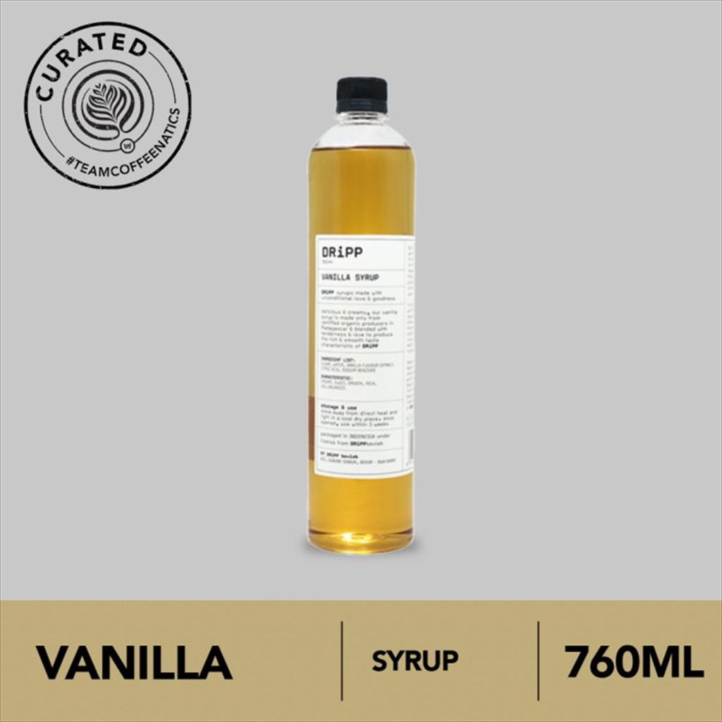 

DRiPP Vanilla Syrup - Sirup Perisa untuk Personal atau HOREKA | Coffeenatics