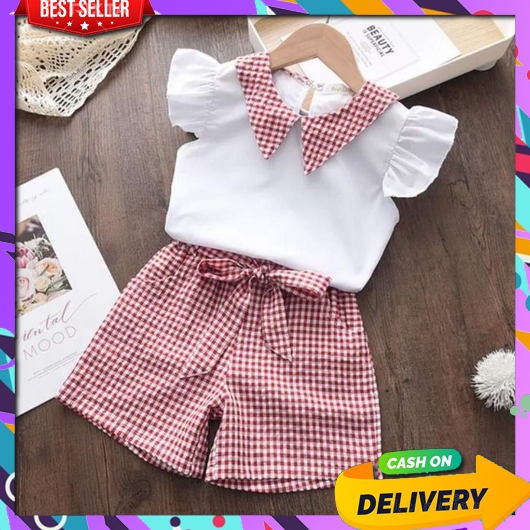 Dres Anak Perempuan Ultah Pendek Murah 2023 Kostum Balita Motif Seksi Midi Dress Tanggung Korea Styl