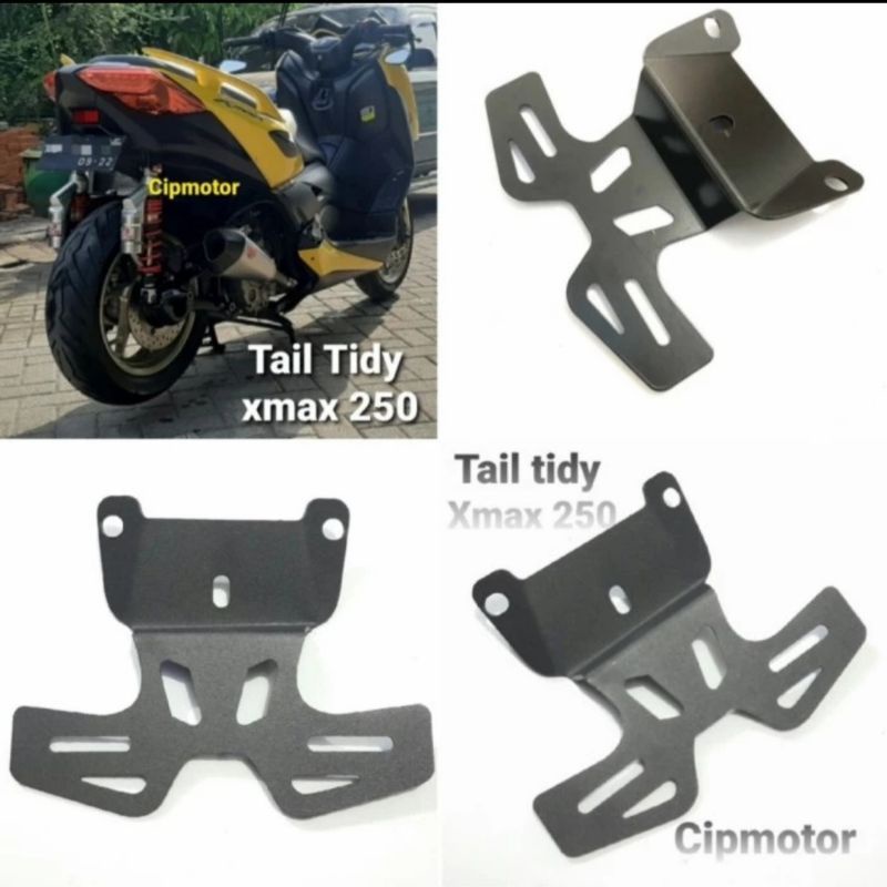 Tail tidy Xmax 250 Dudukan plat xmax 250 Buntut spakbor Xmax 250