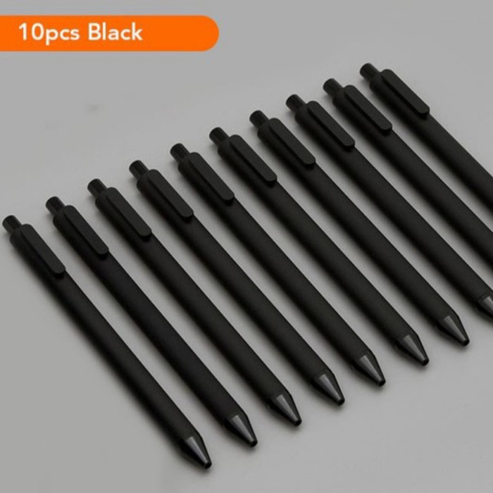 

BISA COD KACO K1015 PURE 10pcs Plastic Soft Touch Gel Ink Pen