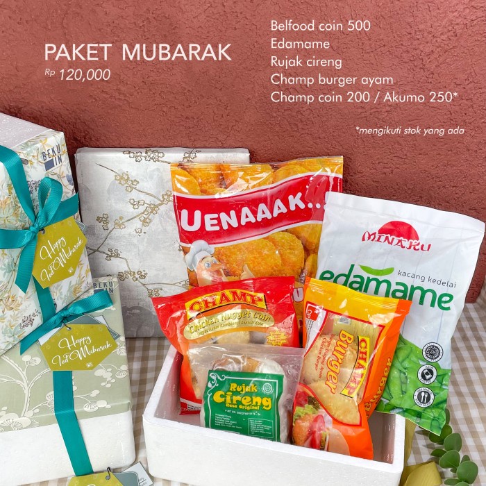 

Parcel Hampers Lebaran Idul Fitri/Gift Box/ Parsel - MUBARAK 120,000