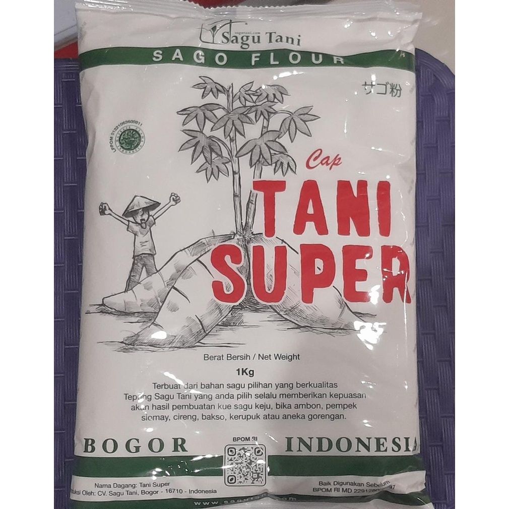 

Sagu Tani ASLI Original - Sagu Tani Super Kemasan 1kg & 500gr