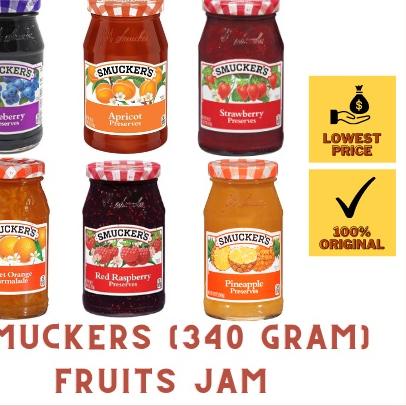 

☄ Smuckers Selai Buah USA (340 gr) - Selai untuk Roti dan Kue ☊