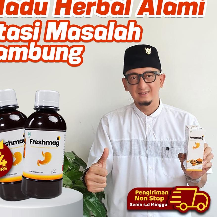 

☚ Terlaris !!! Freshmag 5x Lebih Efektif Sembuhkan Asam Lambung , Maag dan Gerd ۝