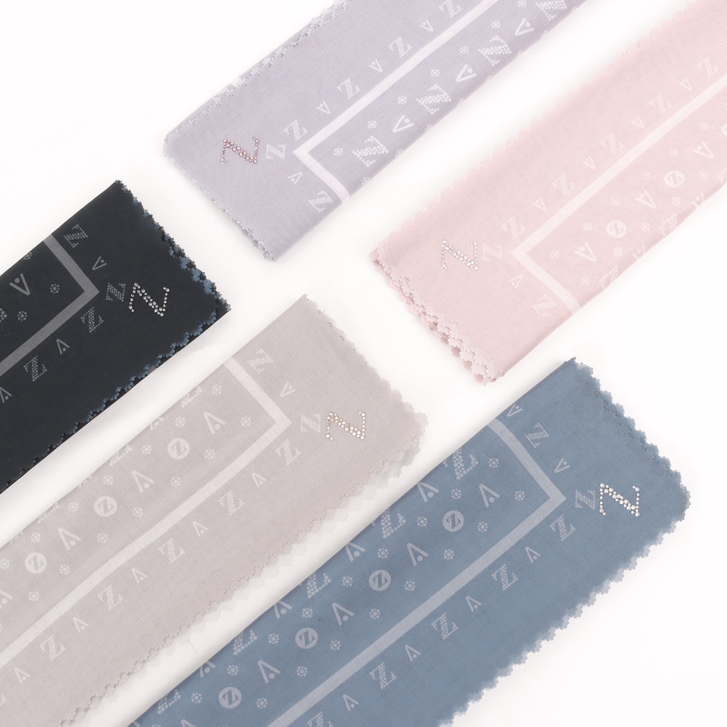 Vivi Scarf Monogram Voal Square XL Premium