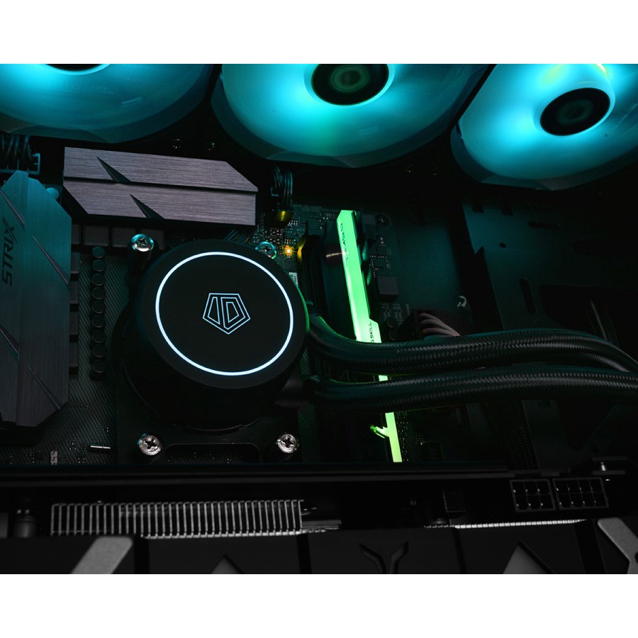 ID-COOLING AURAFLOW X 360 RGB - AIO 360MM Liquid Water Cooler RGB Sync