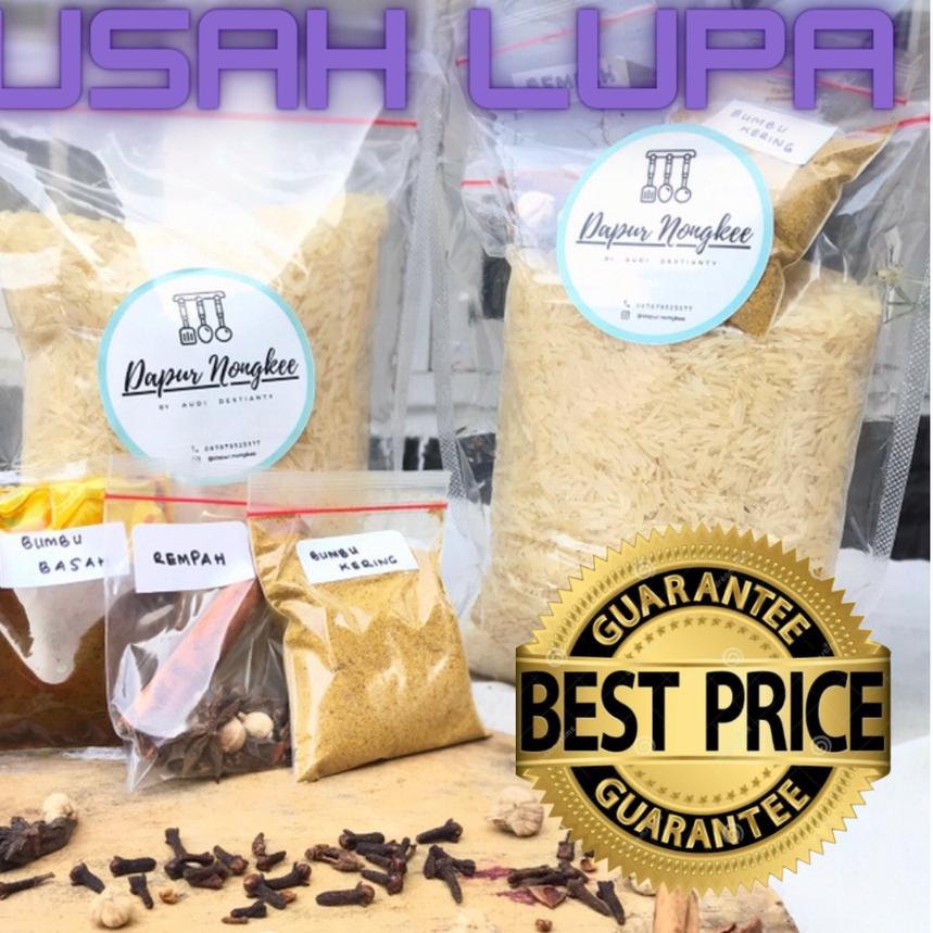 

❊ Nasi Kebuli Instan , Beras Basmati 1kg lengkap dgn Bumbu Nasi Kebuli ✮