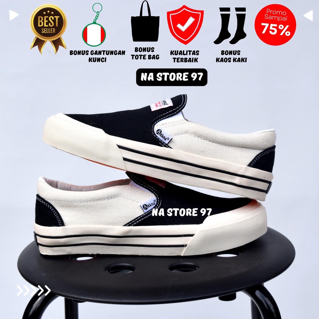 SEPATU AKNA TEKTONA SLIP ON