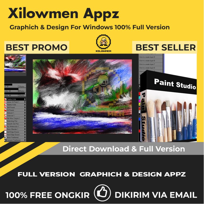 [Full Version] Pixarra TwistedBrush Paint Studio Pro Design Graphics Lifetime Win OS