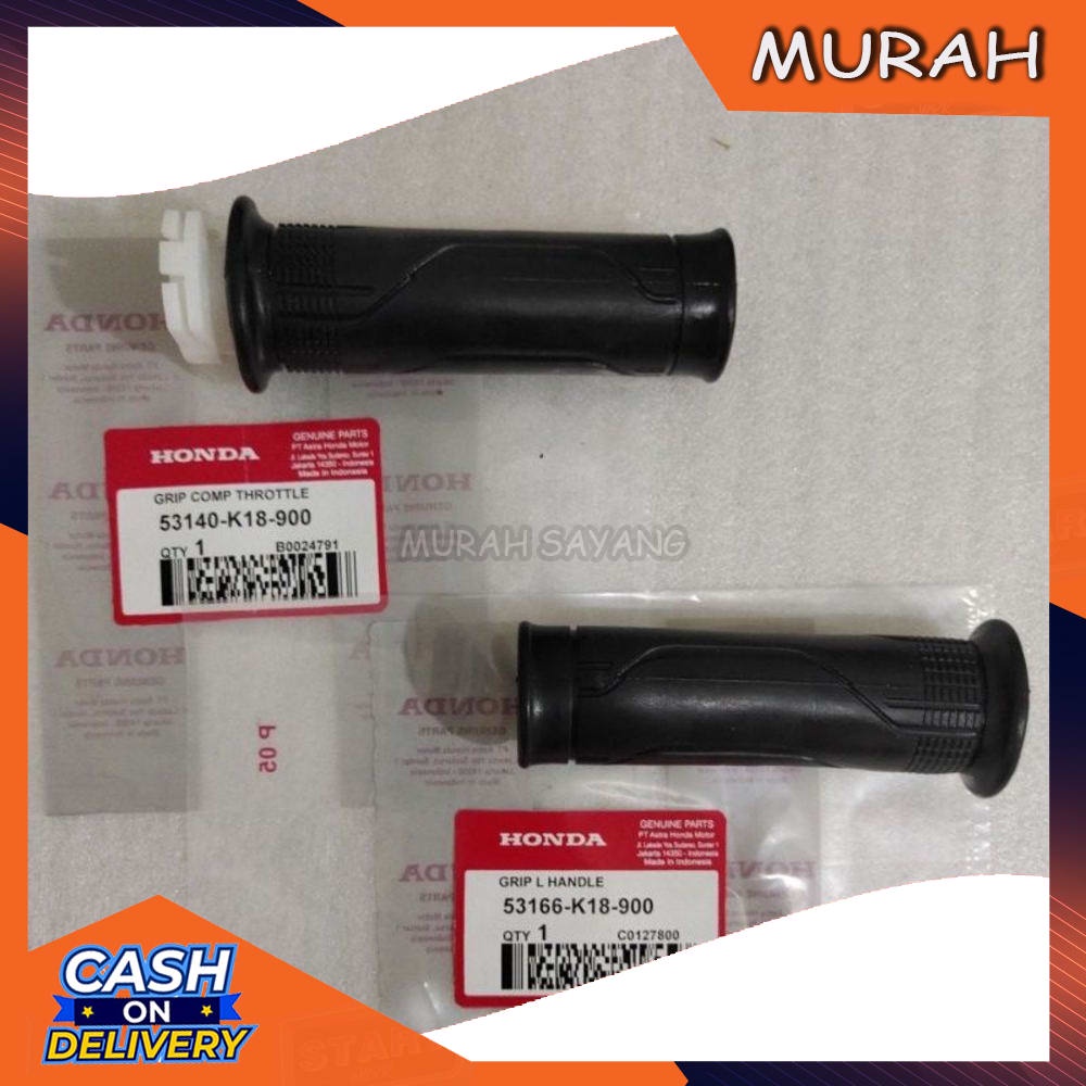 HANFAT handgrip hand grip hanvat kiri kanan SET HONDA new VERZA 150 - CB150 R - CB150 R LED - MEGAPR