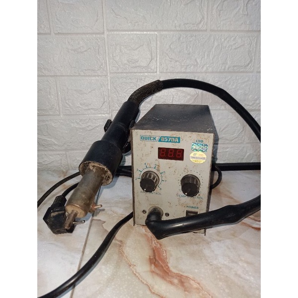 QUICK 857DA BLOWER DIGITAL | SOLDER UAP BEKAS