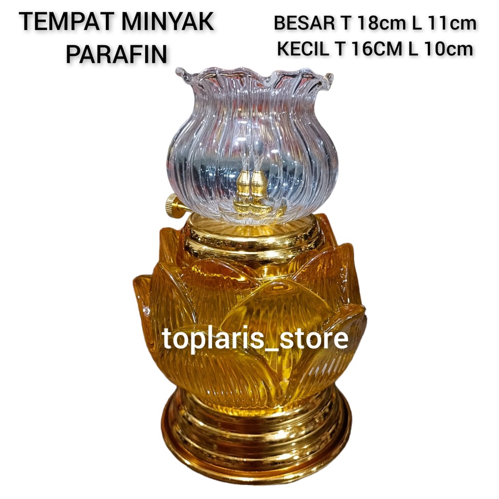 Tempat Minyak Parafin Teratai Keramik 023