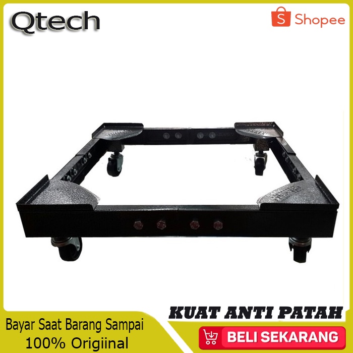 Roda Kulkas Alas Kulkas 1 Pintu / 2 Pintu Qtech Q-TECH Roda Kaki Kulkas Model Rakit [Awet]