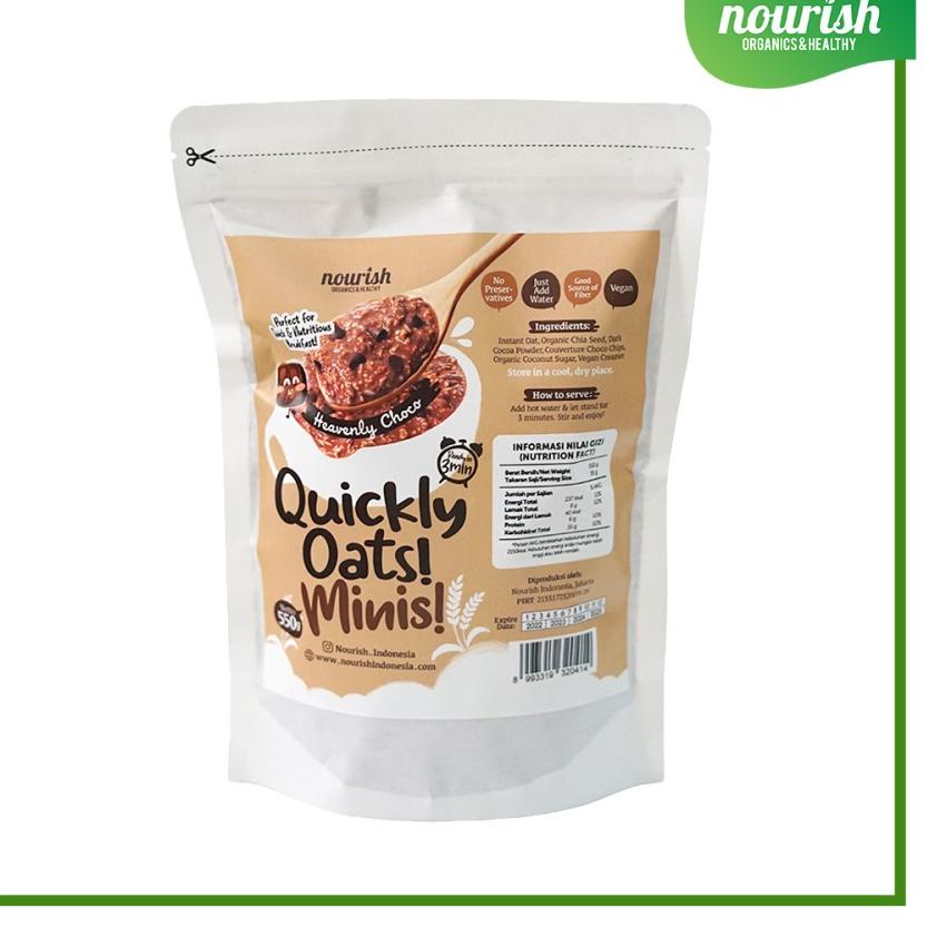 

✷ Quickly Oats! Minis! Instant Oatmeal Heavenly Choco JUMBO (550gr) ♚
