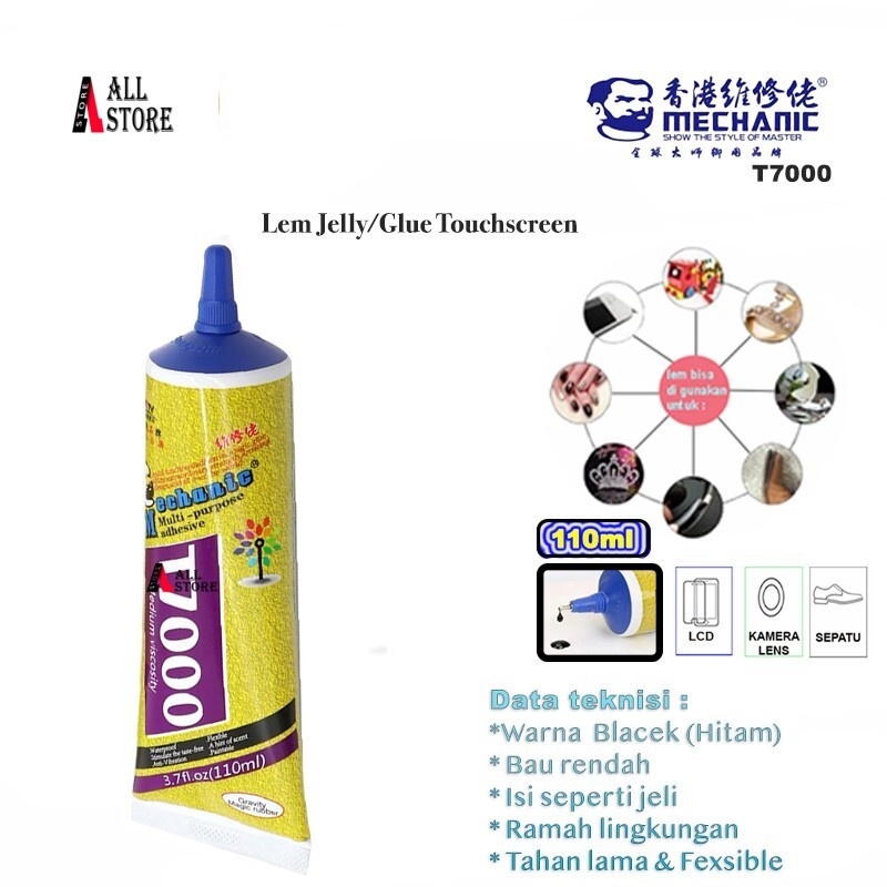 

LEM JELLY MECHANIC T7000 110ML BLACK LEM JELLY MECHANIC ORIGINAL
