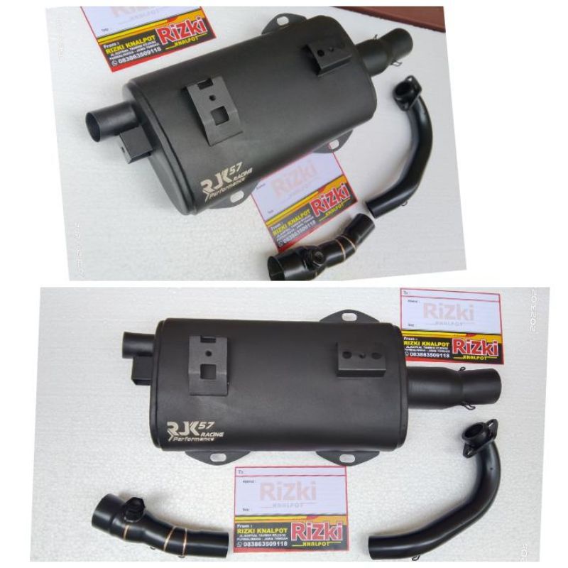 KNALPOT STANDAR RACING XMAX