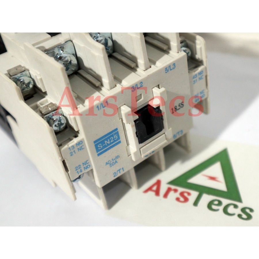 Kontaktor Magnetic Contactor Ewig SN25 3P 50A 220V Baru Original