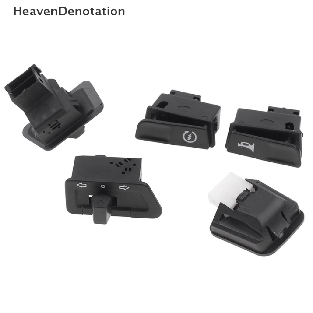 [HeavenDenotation] 5pcs/set Saklar Start Lampu Klakson Lima Saklar Utama Sein Tombol Saklar HDV