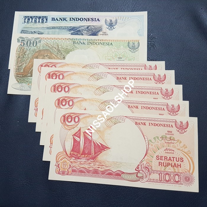 PAKET TAMBAHAN NOMINAL 2000 RUPIAH 1000 RP 500RP 100RPX5 GRES BARU