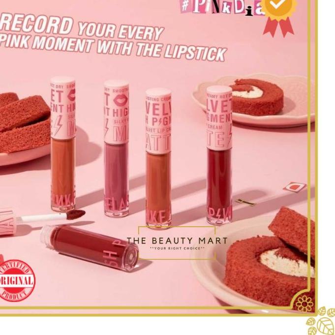 ☎ [] PINKFLASH Silky Velvet Lip Cream | Lipcream | Lipstick | PinkDiary Pink Flash ▲
