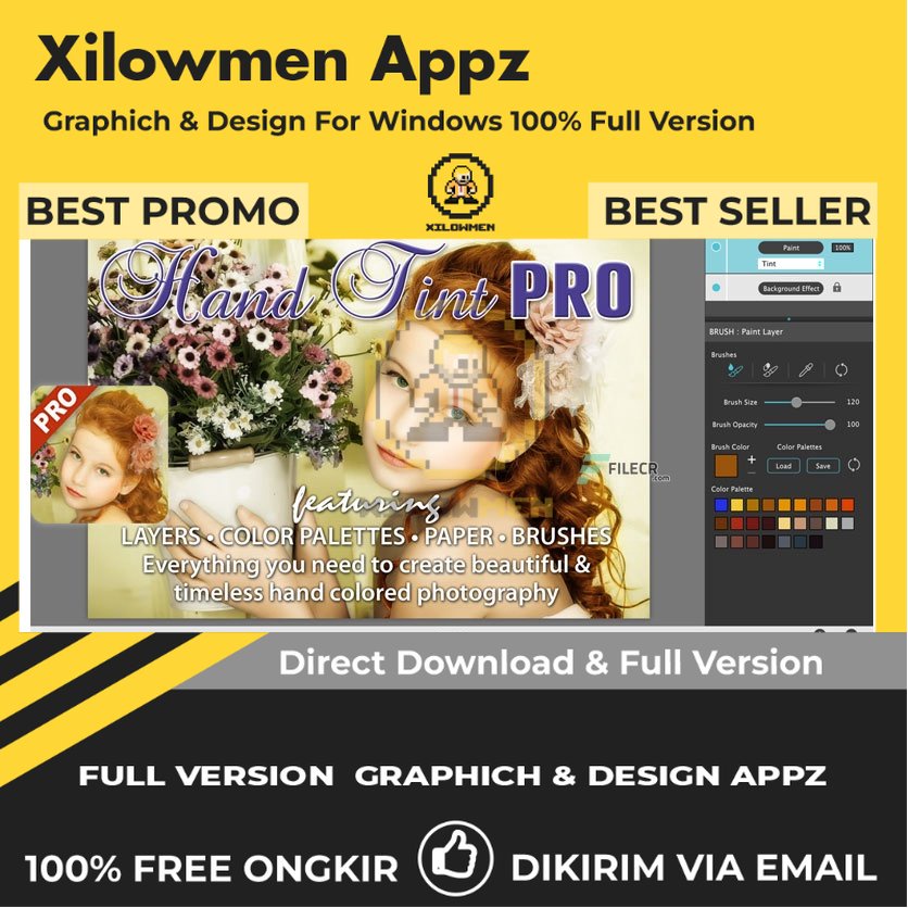 [Full Version] JixiPix Hand Tint Pro Design Graphics Lifetime Win OS