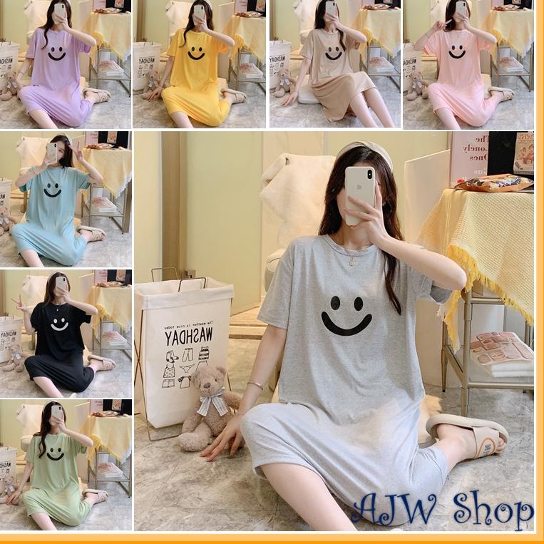 SALE AJW Shop Daster Lengan Pendek Wanita Kekinian | Daster Import Panjang Lengan Pendek | Daster Wa