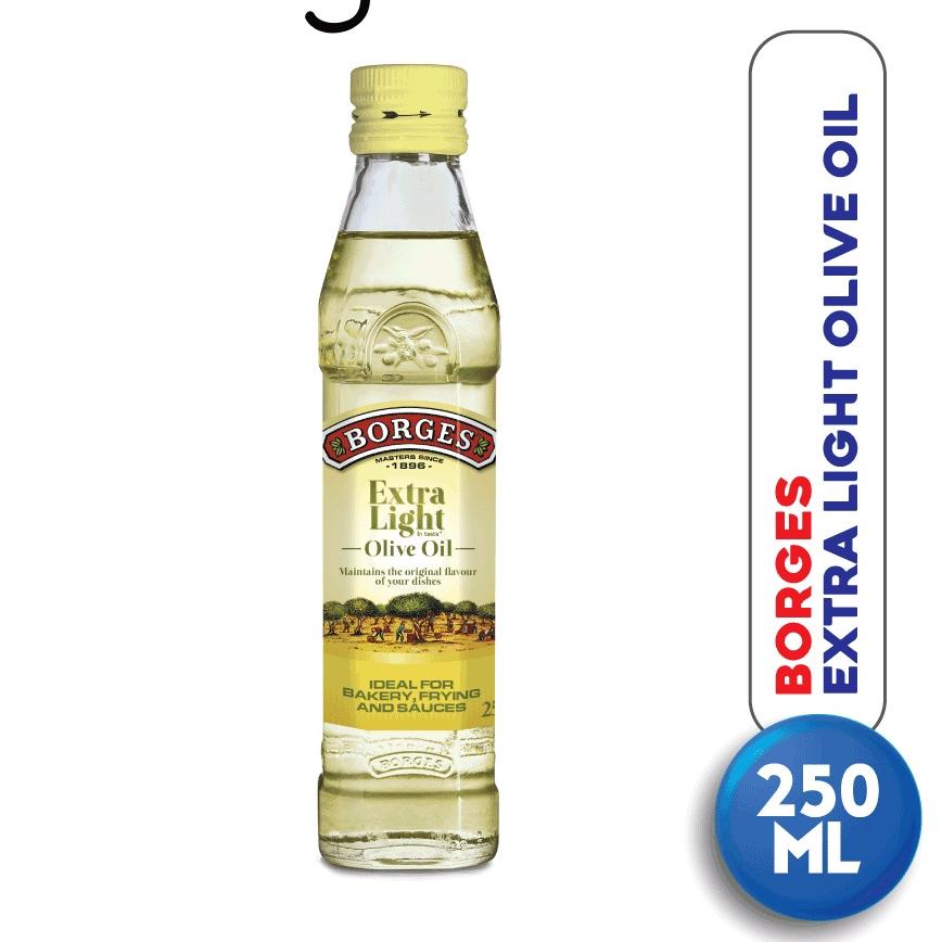 

☝ BORGES Extra Light Olive Oil 250 ml Minyak Zaitun ➥