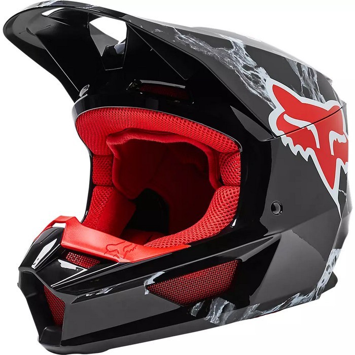 HELM FOX V1 KARERRA HELMET - BLACK