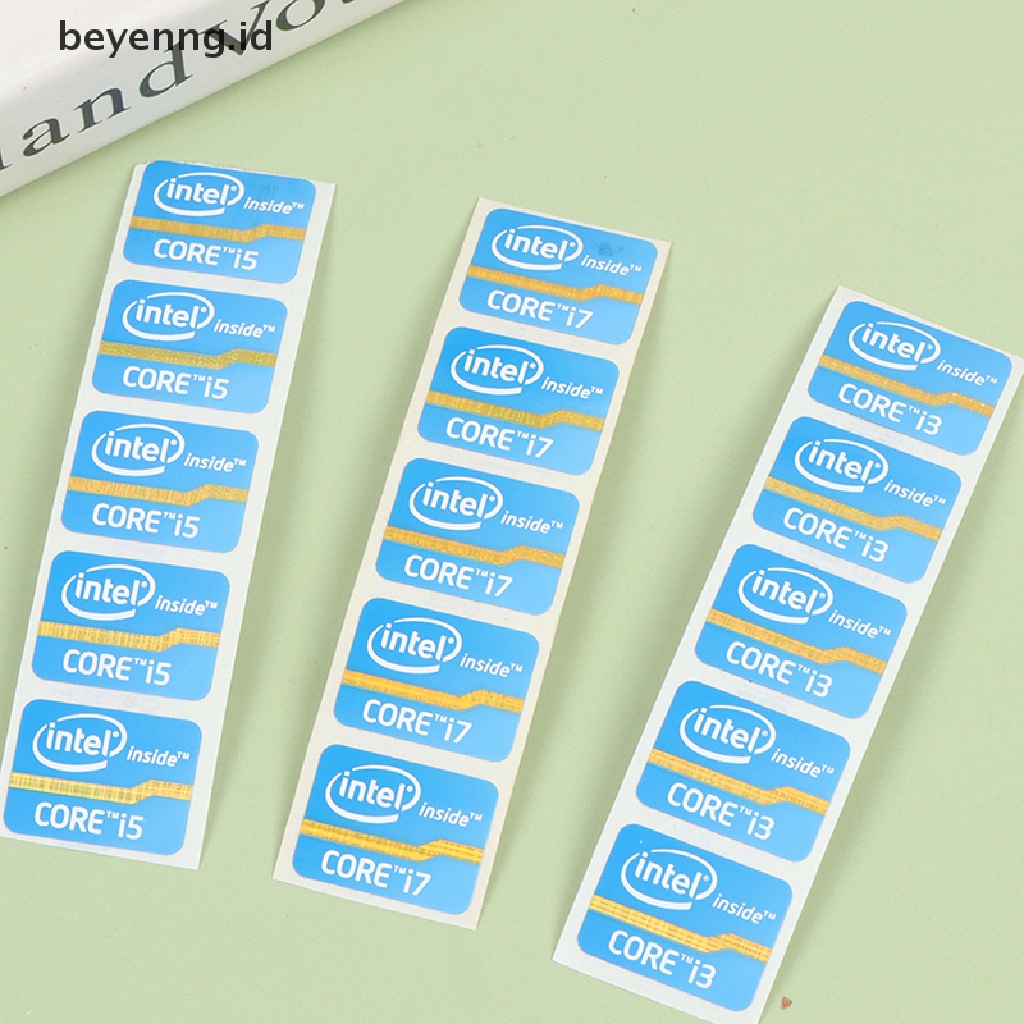 Beyen Stiker Label Kinerja Ultrabook Stiker Logo Laptop Intel Core i3 i5 i7 ID