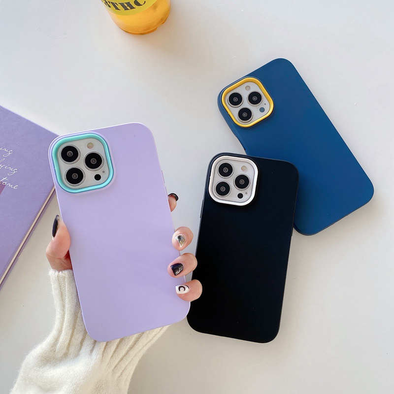 Skin Feeling Rubber Case OPPO A57 A77S A16 A54 A53 A33 A15S A35 A9 A5 A31 2020 A7 A5S A12 A11K F9 Pro A52 A92 Casing Ponsel