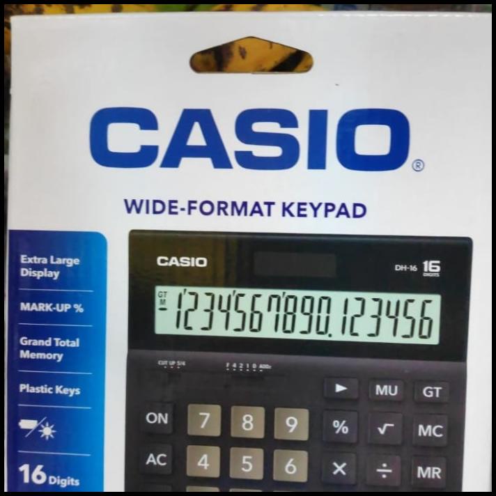 

Kalkulator Casio Dh-20-Bk (12 Digit) 100% Original Guaranteed