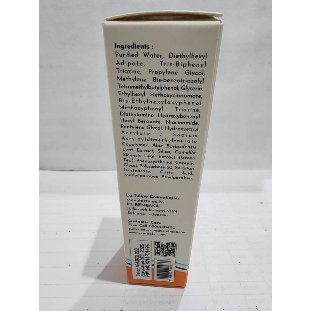 La Tulipe Sun Protection Gel SPF 50