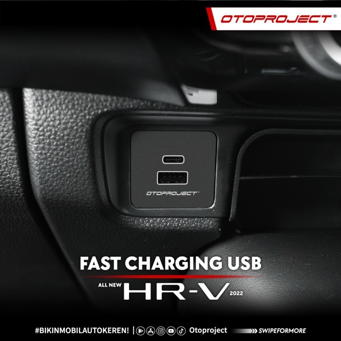 Otoproject Fast Charging USB All New HRV 2022