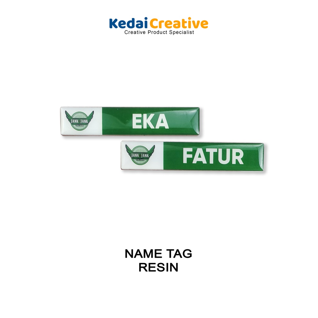 

Kedaicreative Name Tag / Nama Dada Akrilik Resin Peniti / Akrilik Resin Magnet Termurah Berkwalitas Bisa Satuan