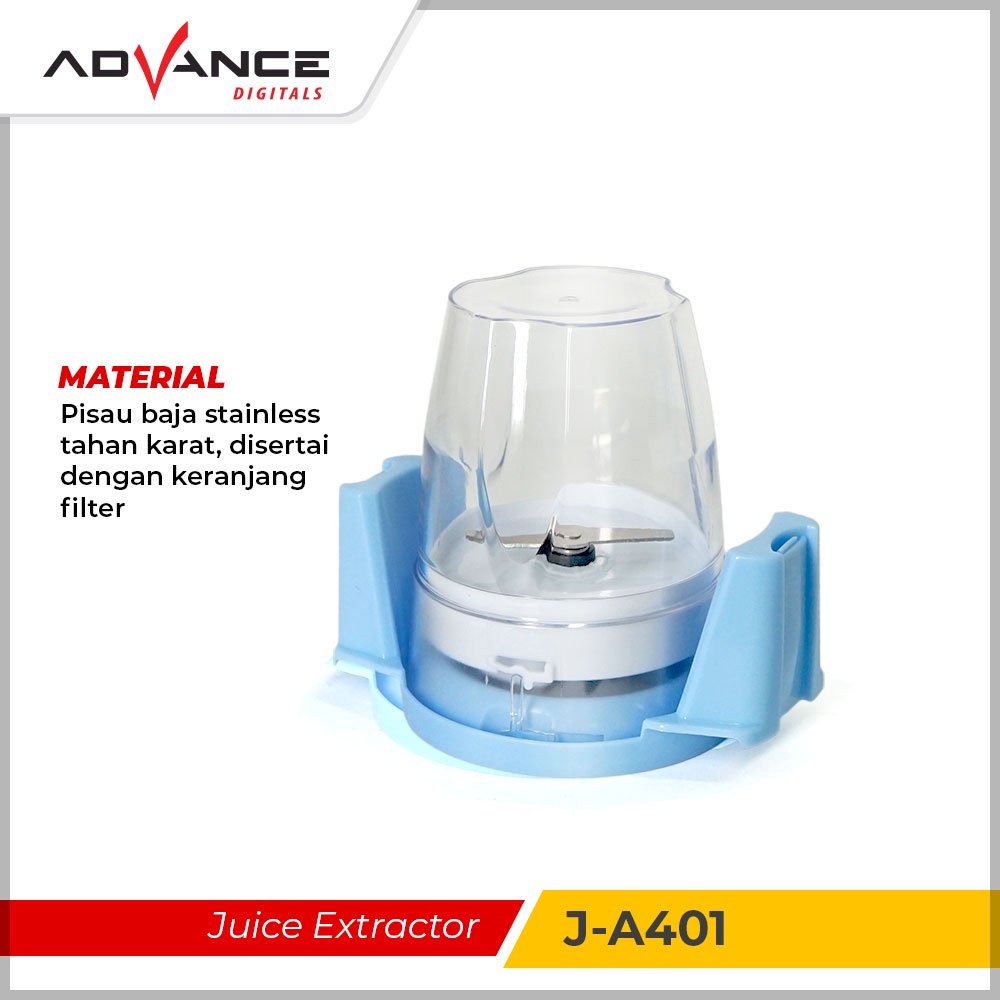 ADVANCE Juicer Ekstraktor Juice Pemisahan Residu Portable Mesin J-A401