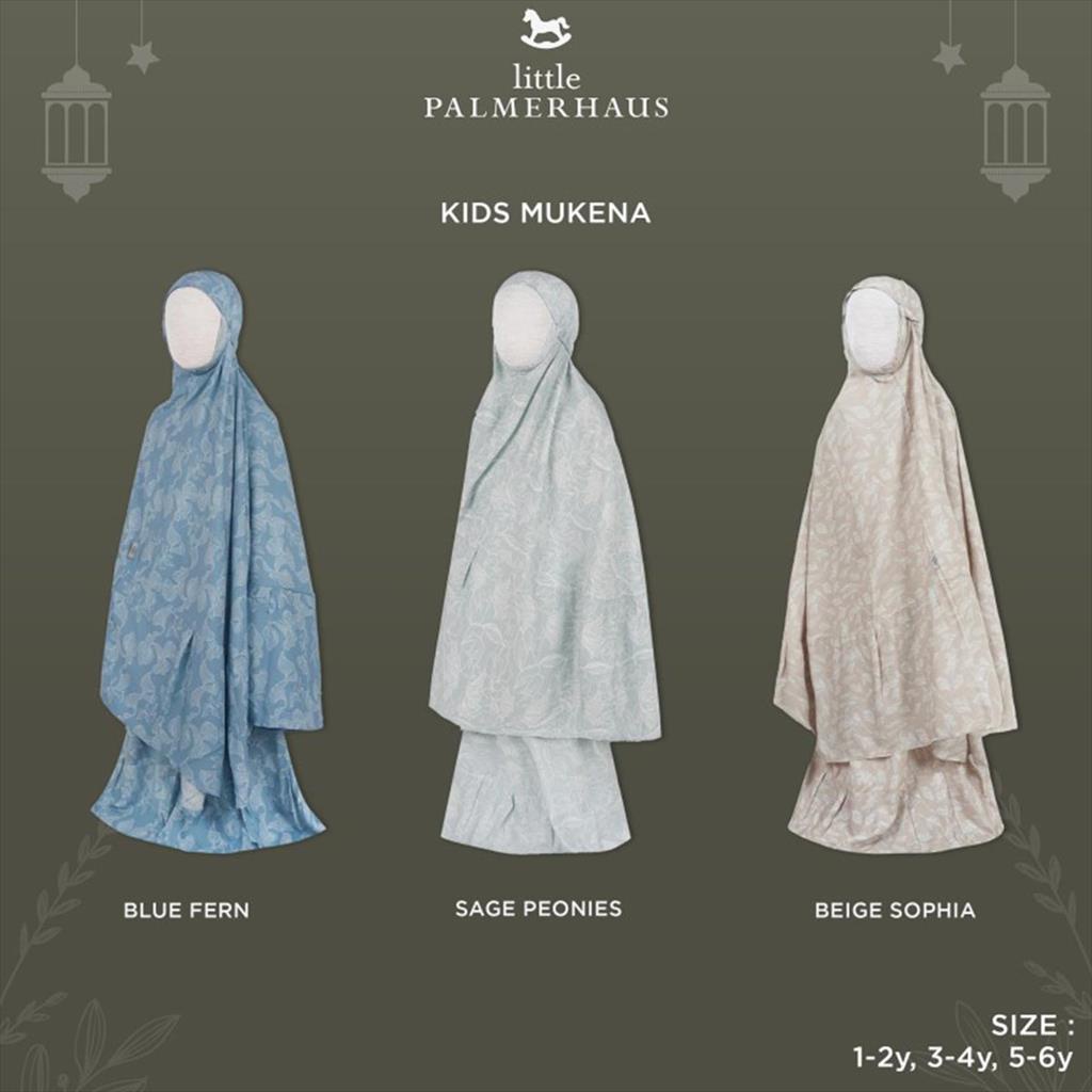 Little Palmerhaus Kids Mukena Beige Sophia Mukena Anak